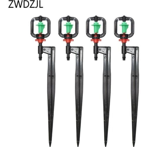 Irrigation nozzles garden rotating water sprinkler nozzle plastic spike taper watering plants watering & irrigation 50PCS