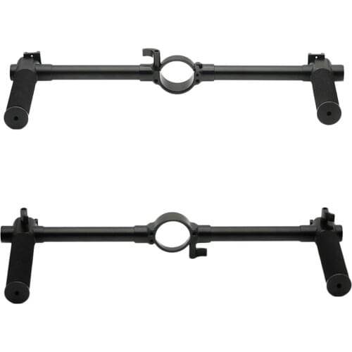Dual Handle Grip Handheld Bracket Kit for ZHIYUN Crane Plus/2/V2 FEIYU a1000/ MOZA Air Aircross 3-Axis Gimbal Stabilizer