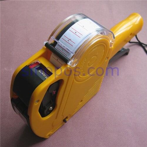 Plastic Price Labeller 1 Line 8 Digits With Label Cover, handheld sticker label pricing gun, date price Labeler #5500 tag marker