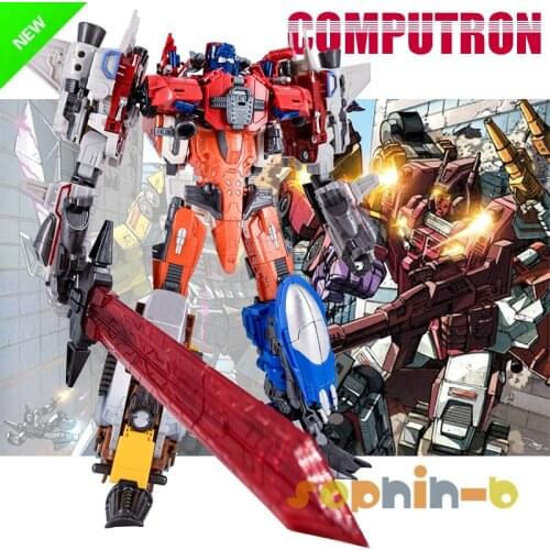 G1 Transformed 5 in 1 Warbotron WB-03 WB03 TCW04 Computron Scattershot Nosecone Lightspeed Figure Menasor