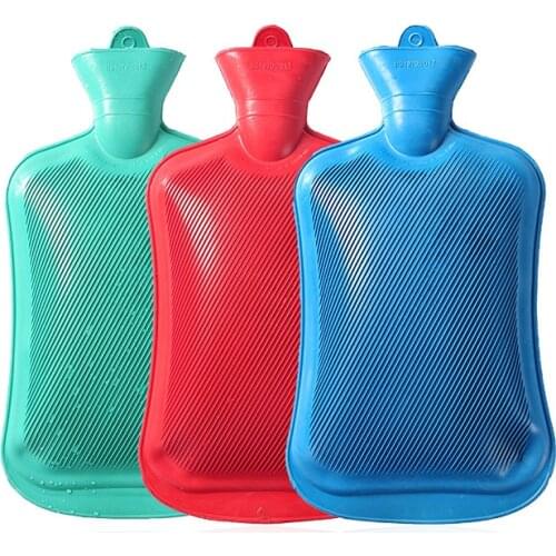 Creative Warm Handbag Rubber Material Girl Warm Belly Hot Water Bottle Thick High Density Rubber Old Hot Water Bottle 3 Color