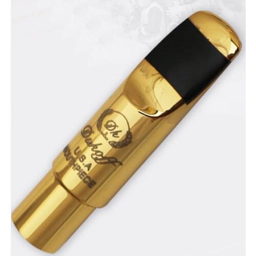 New MFC Professional Tenor Soprano Alto Saxophone Metal Mouthpiece Gold Plating Sax Mouth Pieces Accessories D5 D6 D7 D8 D9