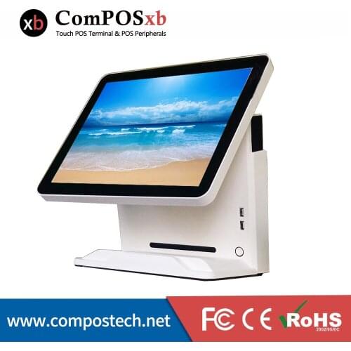 Windows POS Systems 15 Inch Pos Terminal Touch Screen Epos System Point Of Sale Cash Register For Restaurant