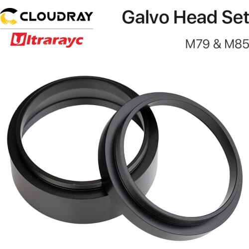 Ultrarayc Galvo Head Set F-theta Lens Adapter Ring for CO2 Laser & Fiber Galvo Head F-theta Lens M85 M79 Thread transform