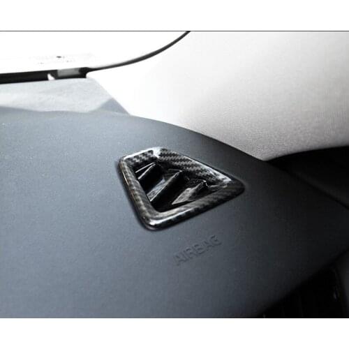 Fit For Volvo 18-19 XC60 air outlet frame instrument panel air outlet decorative frame modified with Sequin interior accessories