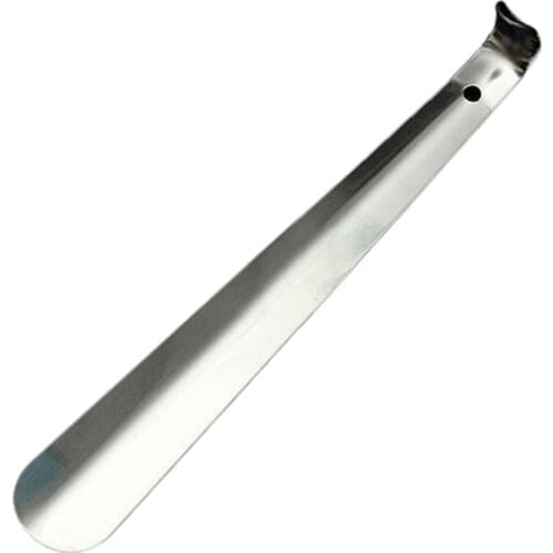 Handle Professional Shoe Horns Stainless Steel Silver Color Shoe Horn Lifter Long Shoespooner Shoe hook Accessories