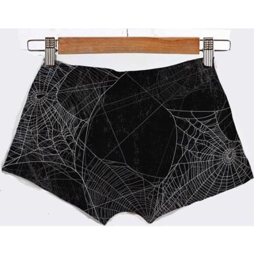 Custom Made Create Your Own Design Spiderweb Summer shorts female Hot Shorts 4XL 5XL