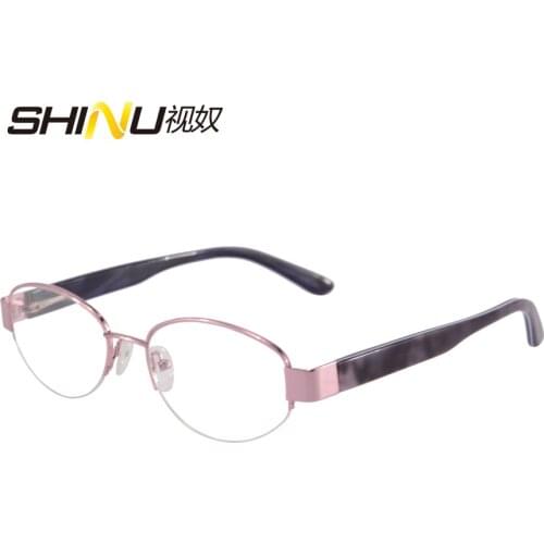 SHINU Semi-rim Glasses Frames