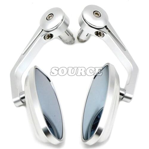 7/8" 22mm Universal Motorcycle Rear View Side Mirror Handle Bar End for YAMAHA YZF R125 YZF R15 YZF R25 YZF R3 V-MAX FZ6 FAZER