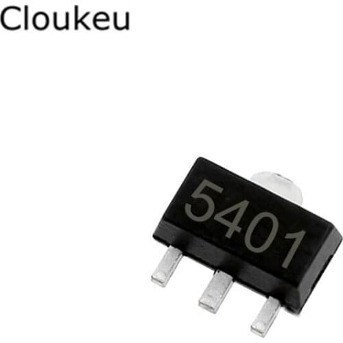 10Pcs CXT5401 5401 SOT-89-3L