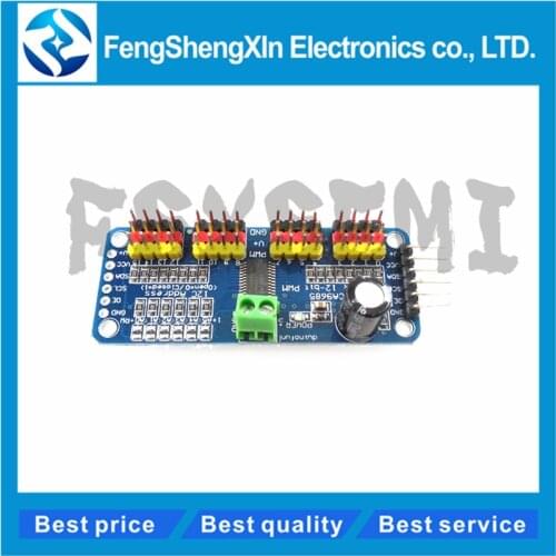 1pcs New PCA9685 16 Channel 12-bit PWM Servo motor Driver I2C Module Robot