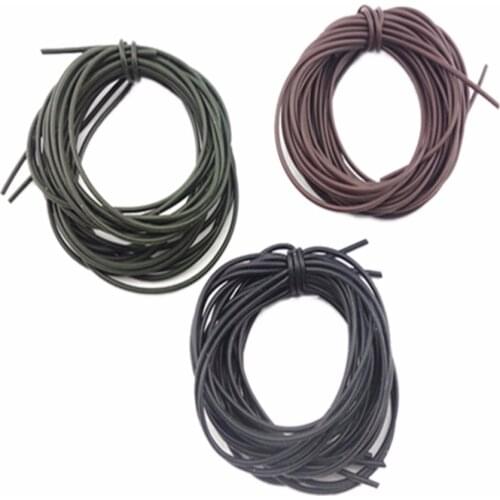 3PCS Carp fishing Lead System Rig Tube Silicone Rig Tube Anti Tangle Rig Tube silicone fishing line accessory terminal tackle 1M