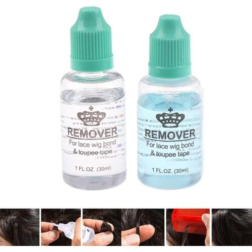 30ml Lace Wig Glue WaterProof Wig Bonding Glue Invisible Adhesive With 1 Bottle Remover For Lace Wig Adhesives Bobo Wig Bond