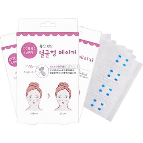 40/100 pieces/set of invisible face-lifting stickers facial lines wrinkles sagging skin V-shaped facial lifting quick chin tape