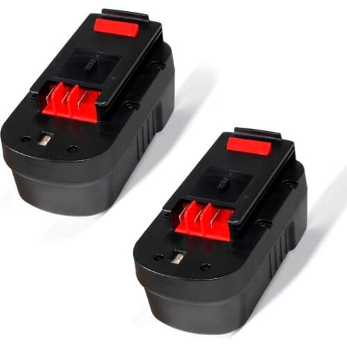 2pcs 4500mAh Battery For Black & Decker HPB18 HPB18-OPE 244760-00 A1718 A18 A18E Firestorm FS180BX FS18BX FS18FL FSB1 04