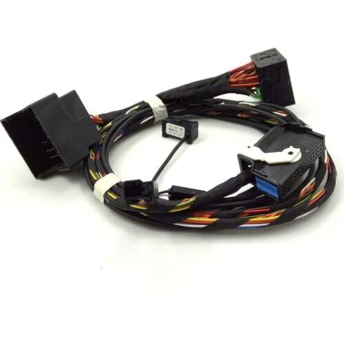 For Volkswagen VW Passat B6 B7 CC Tiguan Touran Golf 6 GTI Scirocco RCD510 RNS 510 9W7 9ZZ Bluetooth module cable wires