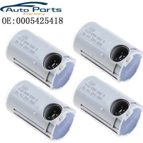 4PCS New PDC Parking Distance Sensor For Benz S C E Class C140 W140 W210 S210 0005425418 A0005425418 0263003001