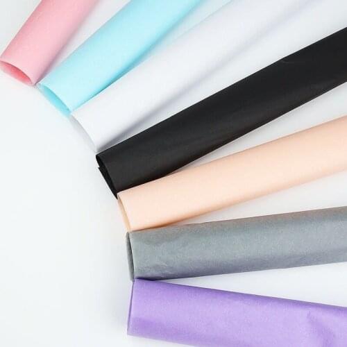 40PCS 50x75cm Craft Tissue Paper Waterproof Wrapping Paper Gift Flower Packaging Paper Florist material Home Decoration Supplies