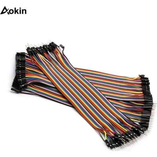 15cm Dupont Line Male to Male Female to Male and Female to Female Jumper Wire Dupont Cable 40Pcs For arduino DIY KIT