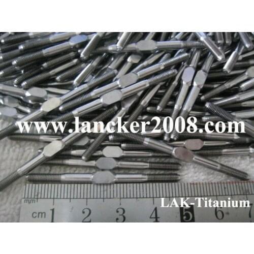 M3x48 Gr5 Titanium alloy steering thread rod/turnbukle serian