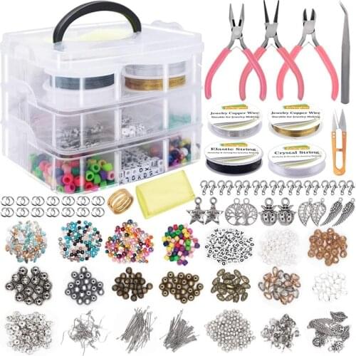 Jewelry Making Supplies Kit,Calipers for Making and Repairing Necklaces, Earrings It Is an Excellent Gift for Everyone
