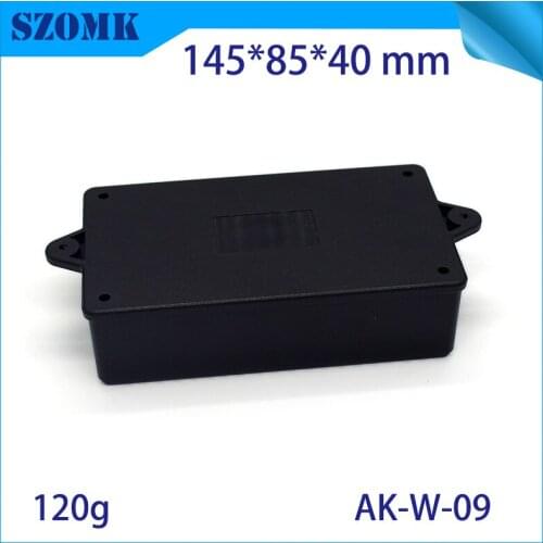 4pcs a lot szomk wall mount plastic enclosure plastic electric junction box plastic housing for PCB portable instrument box case