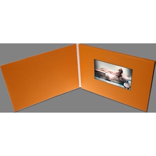 Customizable 7inch Screen Video Greeting Cards Fashion Design Video Advertising Cards