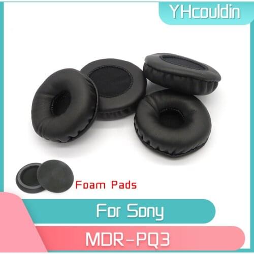 YHcouldin Earpads For Sony MDR-PQ3 MDR PQ3 Headphone Accessaries Replacement Wrinkled Leather
