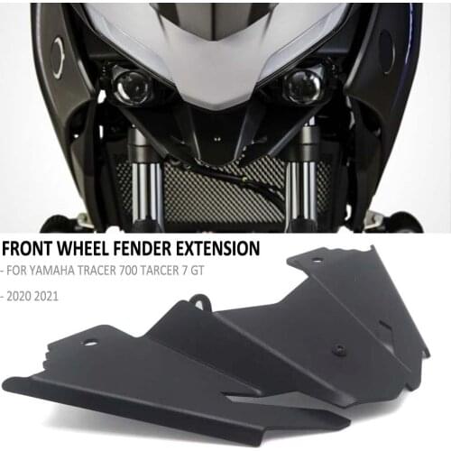 NEW For YAMAHA TRACER700 Tracer 700 Tracer 7 GT 2020 2021 Motorcycle Accessories Aluminum Front Spoiler Wheel Fender Extension
