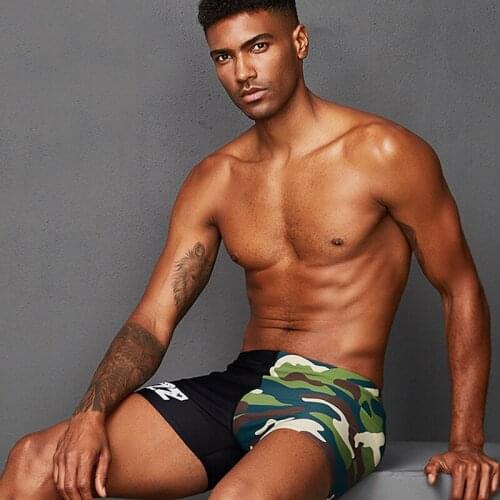 Swimming Shorts Sexy Men Summer Briefs Beach Shorts Sports Suits Pants Quick Dry Swimwear Men trunks sunga hot