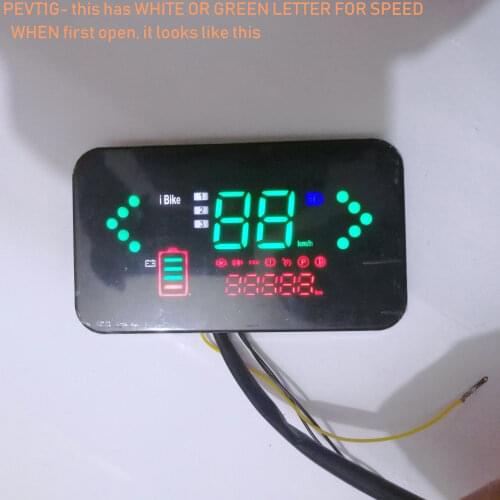 Led 48v60v72v For Electric Scooter Tricycle Pedal Scooter Speedometer Battery/Light Indicator Voltage Display Electric Bike Part