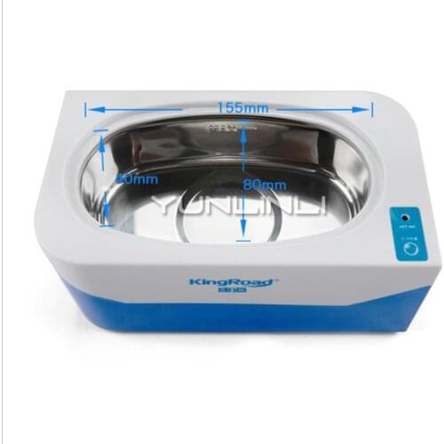400ml Ultrasonic Cleaner Household Ultrasonic Washing Unit Glasses/False Teeth/Jewelry Ultrasonic Cleaning Machine VGT-900