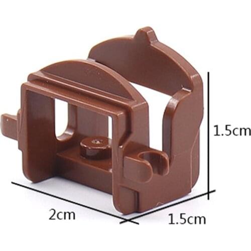 Military Weapon Swat WW2 Chicken Dinner Model Horse Accessories Saddle Education Toys For Children 5pcs Militarys Weapons Kits