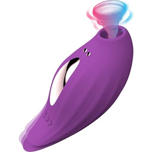 Clitoral Sucking Vibrator 10 Vibration 5 Intensities Suction Female Masturbation 2 in 1 Clit Stimulator Adult Sex Toy for Women