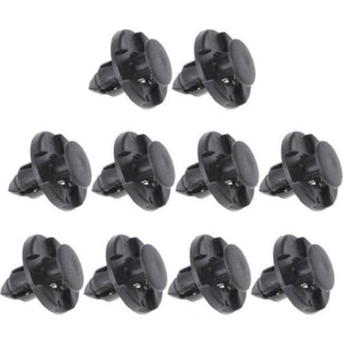 Trunk Rivets Retainer Clips for Nissan Bumper Fastener Flaps Push 15mm