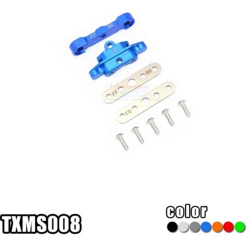 Aluminum Front Lower suspension mount for TRX 1/10 MAXX 89076-4 RC CAR PARTS