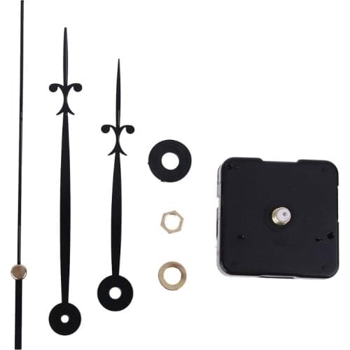Quartz Clock Movement Mechanism Motor Hands Battery Operated DIY Repair Part Kit