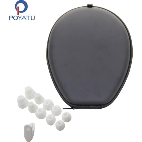 POYATU Headphones Case In Ear Tips Earbuds For LG HBS-750 HBS-800 HBS-900 Bluetooth Wireless Stereo Headset Eartips Silicone
