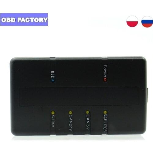 WABCO Truck DIAGNOSTIC KIT (W-D-I) Trailer and OBD2 Truck Scanner Heavy Duty Diagnostic Tool with New Best Cables