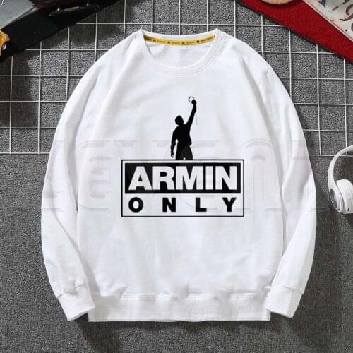 DJ Armin Van Buuren Blah Trance Music Fans Autumn Winter Sweatshirt Men Hoodie Casual Mens Sweashirts O-Neck Harajuku Sportswear