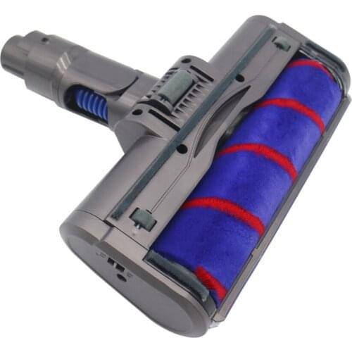 Absolute Fluffy Soft Roller Head Quick Release Electric Floor Head for DYSON V7 V8 V10 V11 Vacuum Cleaner Repair Parts