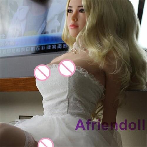 165cm hybrid face sex doll, latex material, metal skeleton, plump breast, delicate facial features, thin body, mens sex toy