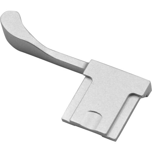 Metal Hot Shoe Cover Thumb Grip for Fujifilm Fuji X100F X100T X70 X30 X-E3 X-A1 X-A2 X-A3 X-A5 X-M1 XA3 XE3 Silver