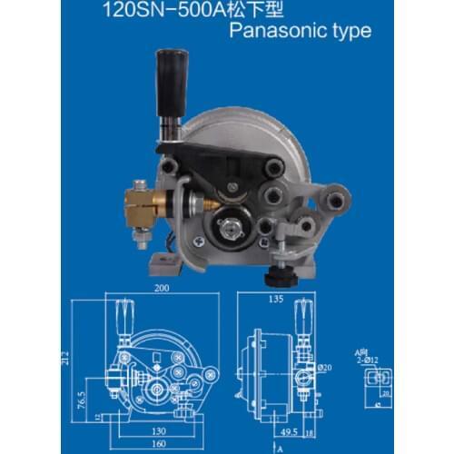 Mig welding accessories CO2 mig wire feeder motor 120SN-500A Style 2 Drive 24V 2.0-24m/min 1.0-1.2mm V groom SALE1