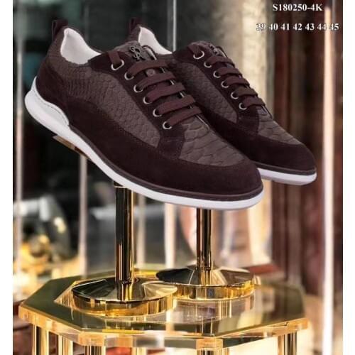 Billionaire Autumn And Winter Shoes Mens Shoes Fashion casual Mens Casual Shoes Leather cowhide Casual Shoes