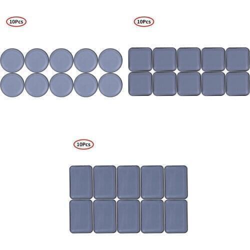 Furniture Leg Slider Pads Adhesive Rubber Anti-Skid Resistant Furniture Feet Floor Protector Pads Table Legs Stools Chairs Mats