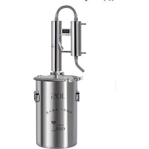 Distillers Self-brewed wine Liquor Fruit Liqueur Distiller Machine Stainless Steel Household Brewing Distiller Machineقدر تقطير
