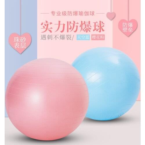 Sports Yoga Balls Bola Pilates Fitness Gym Balance Fitball Exercise Pilates Workout Massage Ball 55cm 65cm