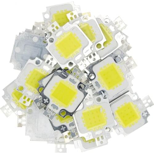 LED Chip Beads 10W Backlight Diode Lamps Cold White Warm White LED Matrix For DIY Flood Light Bulbs Spotlights