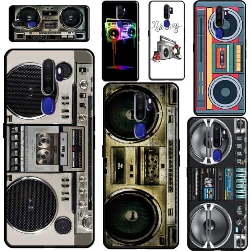 Vintage 80s Boombox Phone Case For OPPO A5 A9 A31 A53 2020 A52 A72 A15 A83 A91 A1K A5S Reno2 Z Find X2 X3 Pro